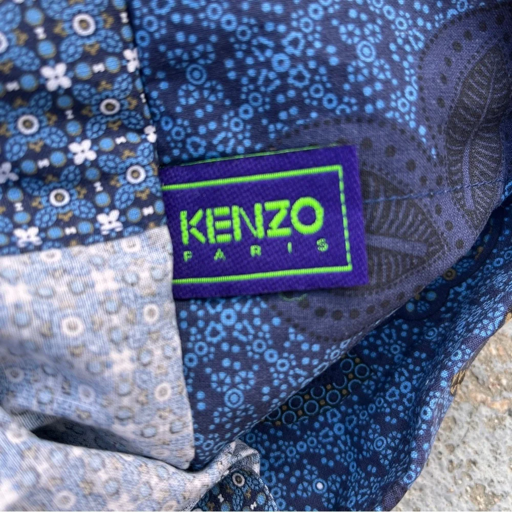 RARE pair of vintage Kenzo Paris pillow covers - Picture 1 of 5